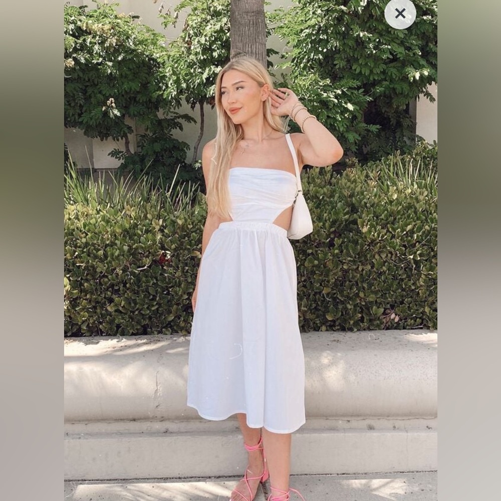 White dress